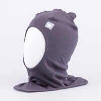 07011303-40 Шапка-шлем детская двухслойная т.серый